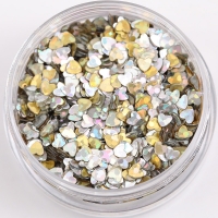 4881 Gold heart multi 2mm