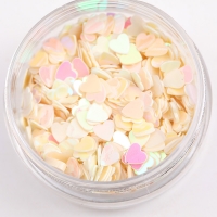 508 Milky Heart 4mm