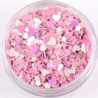531 Heart and star mixed 3mm