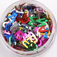 Multi color letter