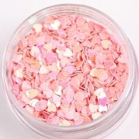 Iridescent heart 3mm